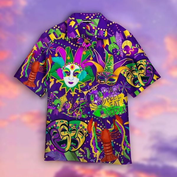 Happy Mardi Gras Hawaii Shirt For Men Women Ha51603