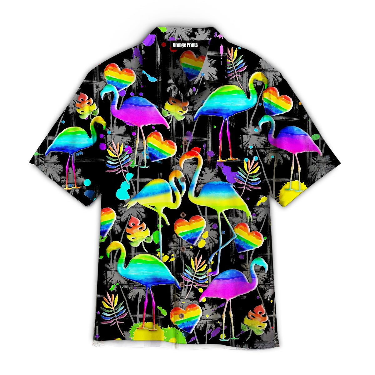 Flamigo Pride Happy Lgbt Aloha Hawaii Shirts For Men Women Ha87561