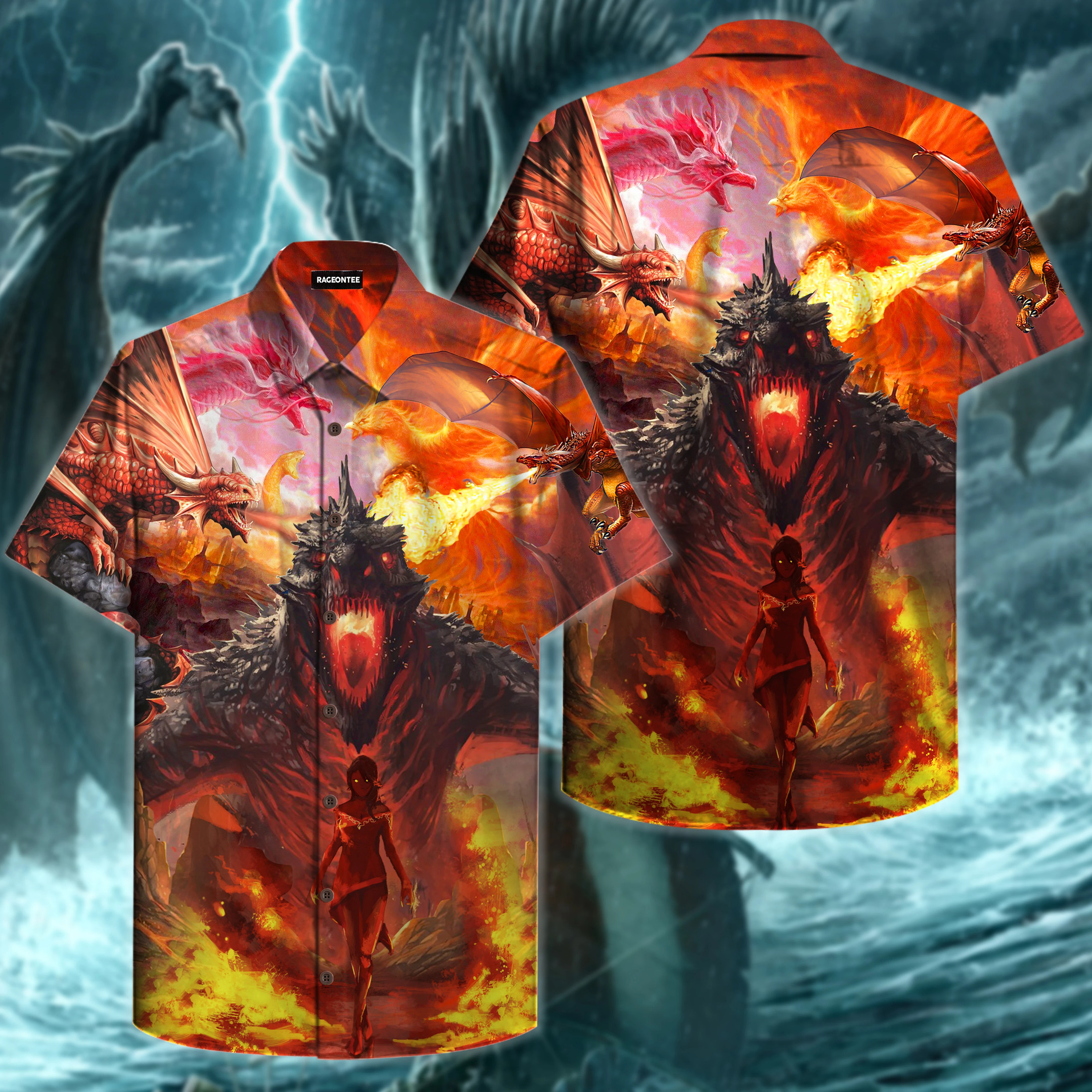 Mother Of The Dragons Hawaii Shirt Unisex Adult Ha2647