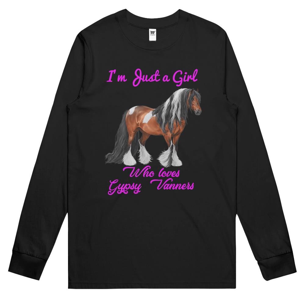 Gypsy Horses, Gypsy Vanners Long Sleeve T Shirts