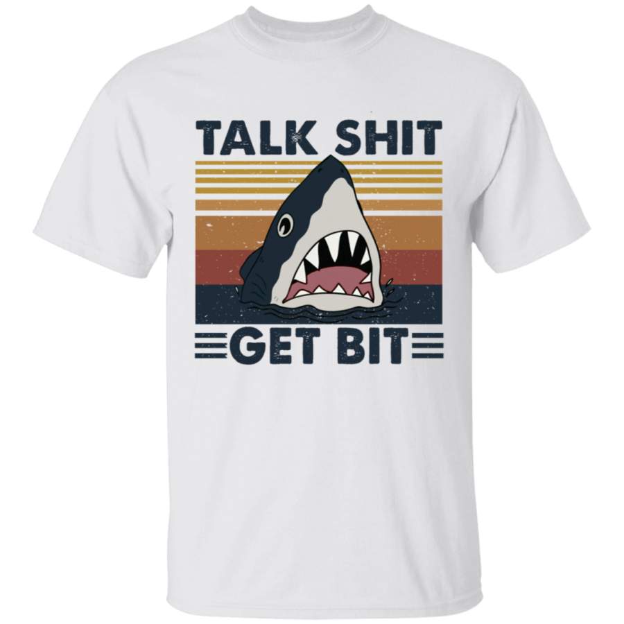 Talk Shit T Shirt, Funny Shark Shirt, T Shirt For Men, T Shirt For Women