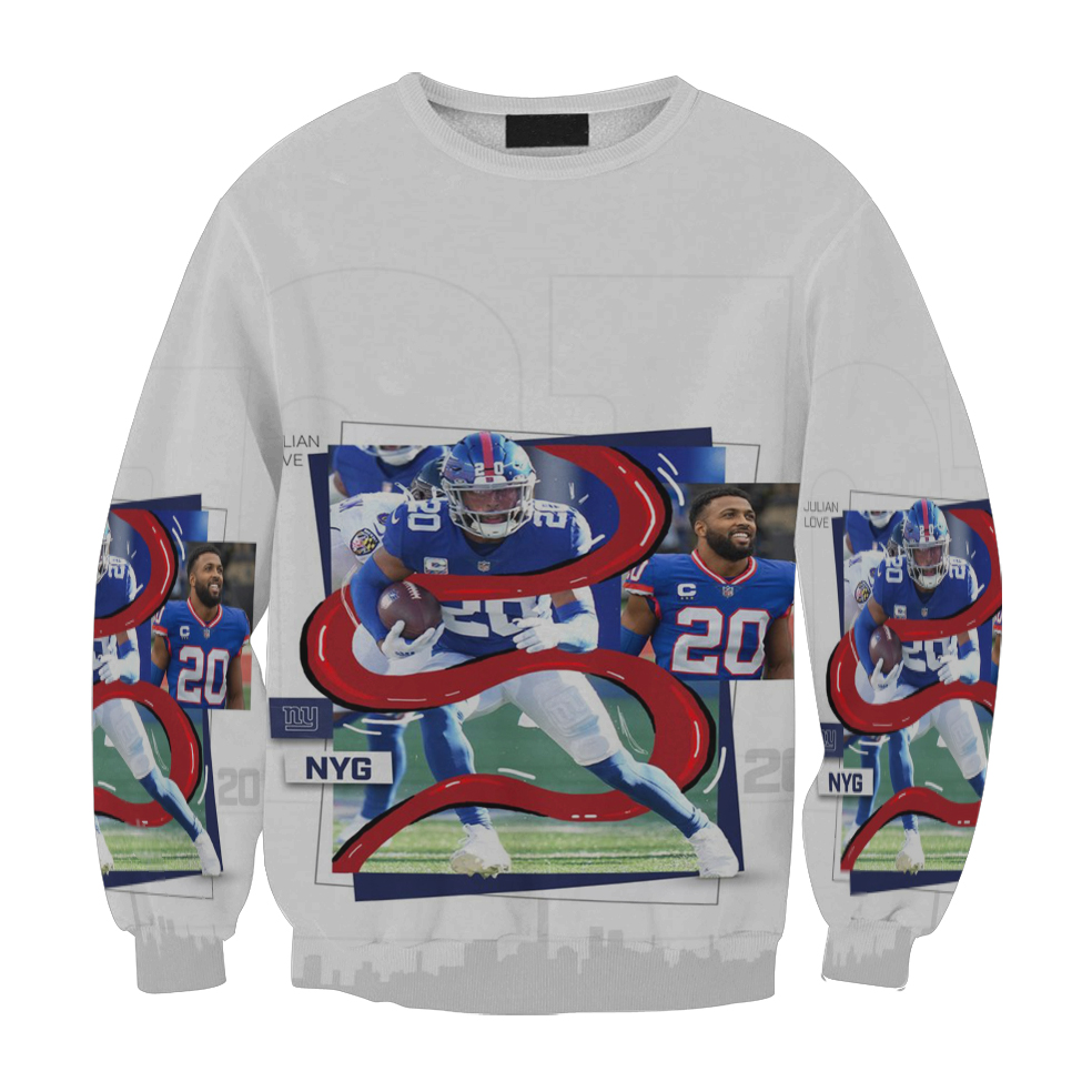 New York Giants Julian Love1 Gift For Fan 3D Full Printing Sweatshirt