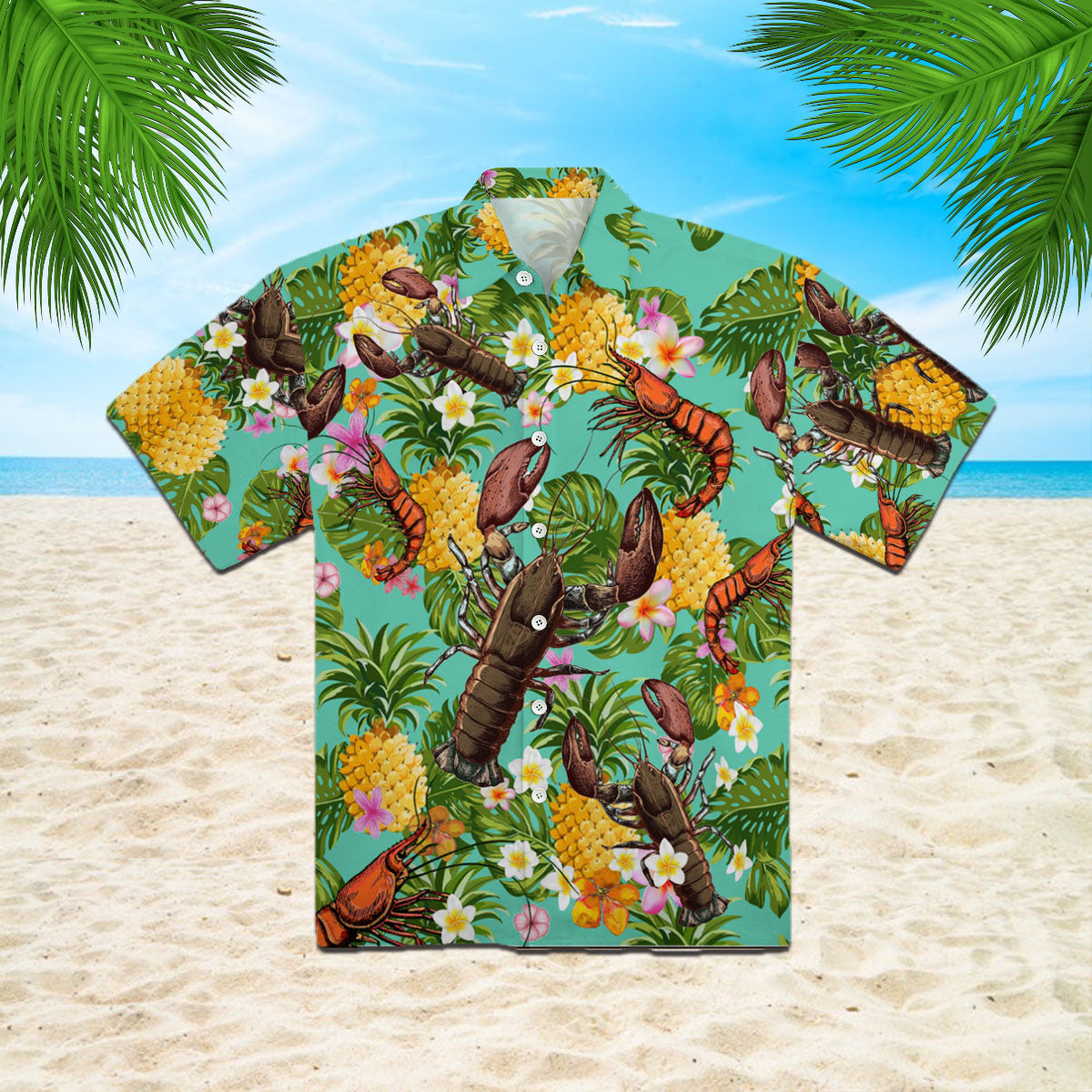 Oragontee Lobster Hawaii Shirt For Men Women Adult Ha24121