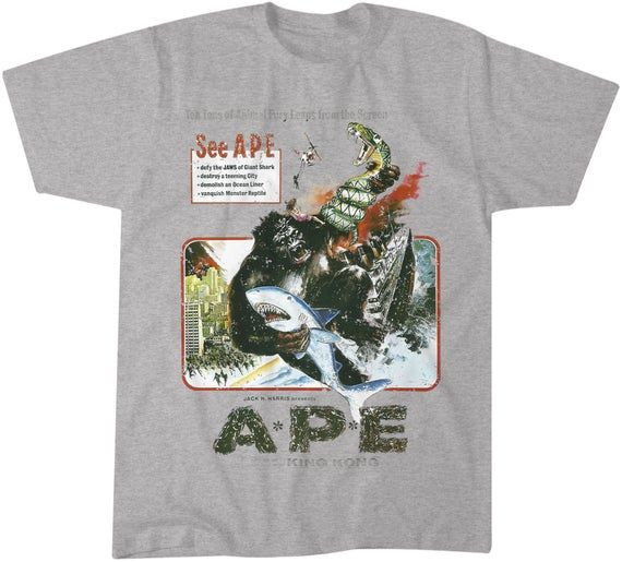 Ape 1976 Movie Not Your King Kong Shirt Tank Shirt