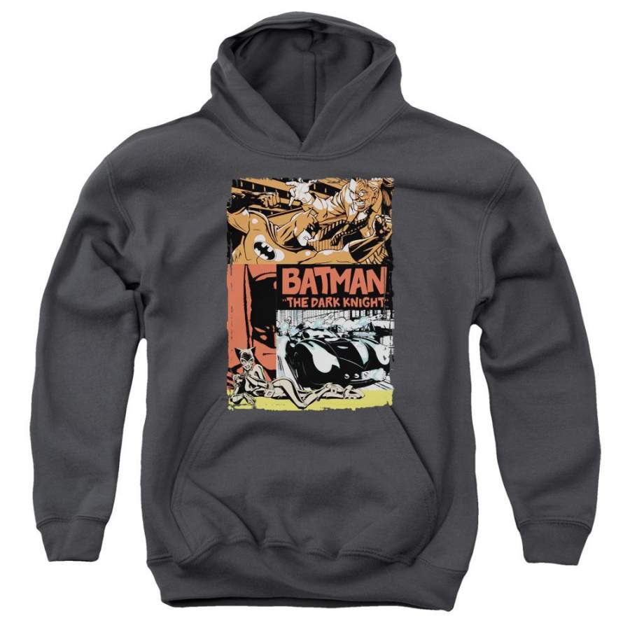 Batman – Old Movie Poster Youth Pull Over Hoodie