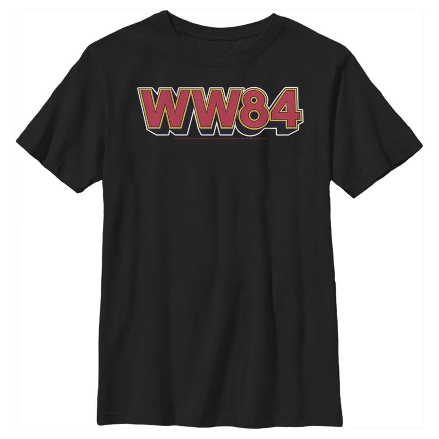 Wonder Woman 1984 Boy’s WW84 Logo  T-Shirt