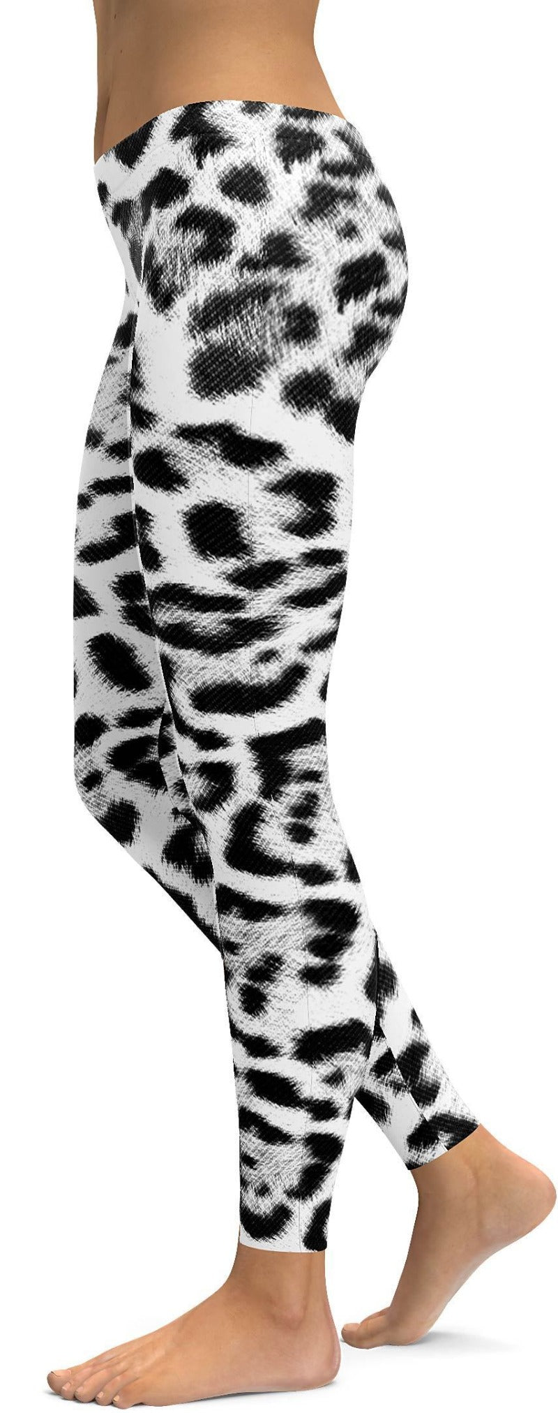 Snow Leopard Skin Leggings