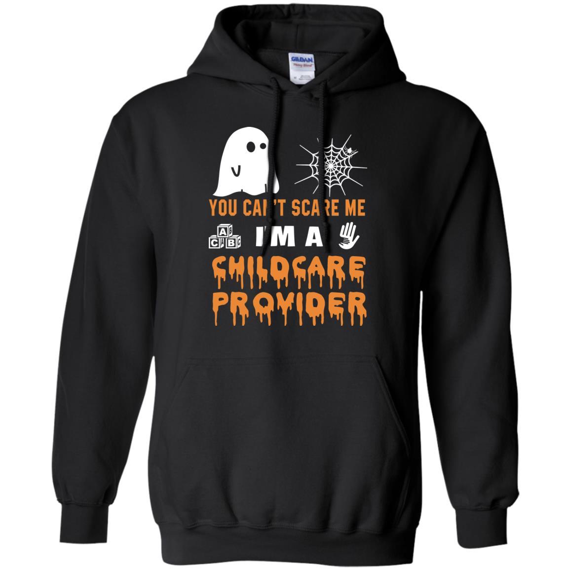 You Can’t Scare Me Childcare Provider Halloween Tee Shirt