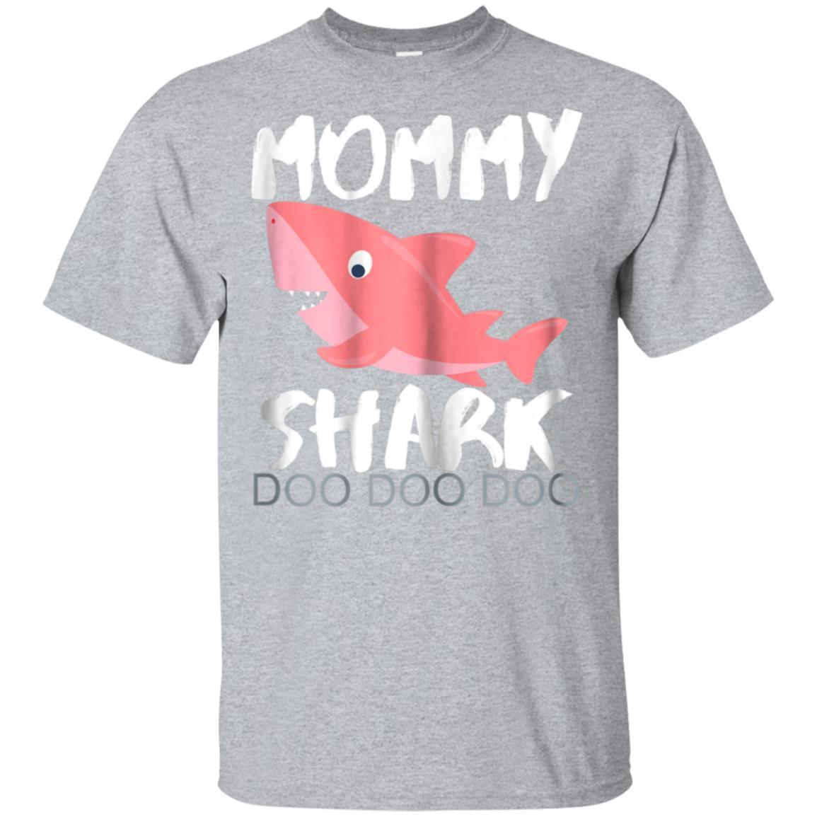 Womens Mommy Shark Shirt Valentines Day Gift For Mother Wife Her