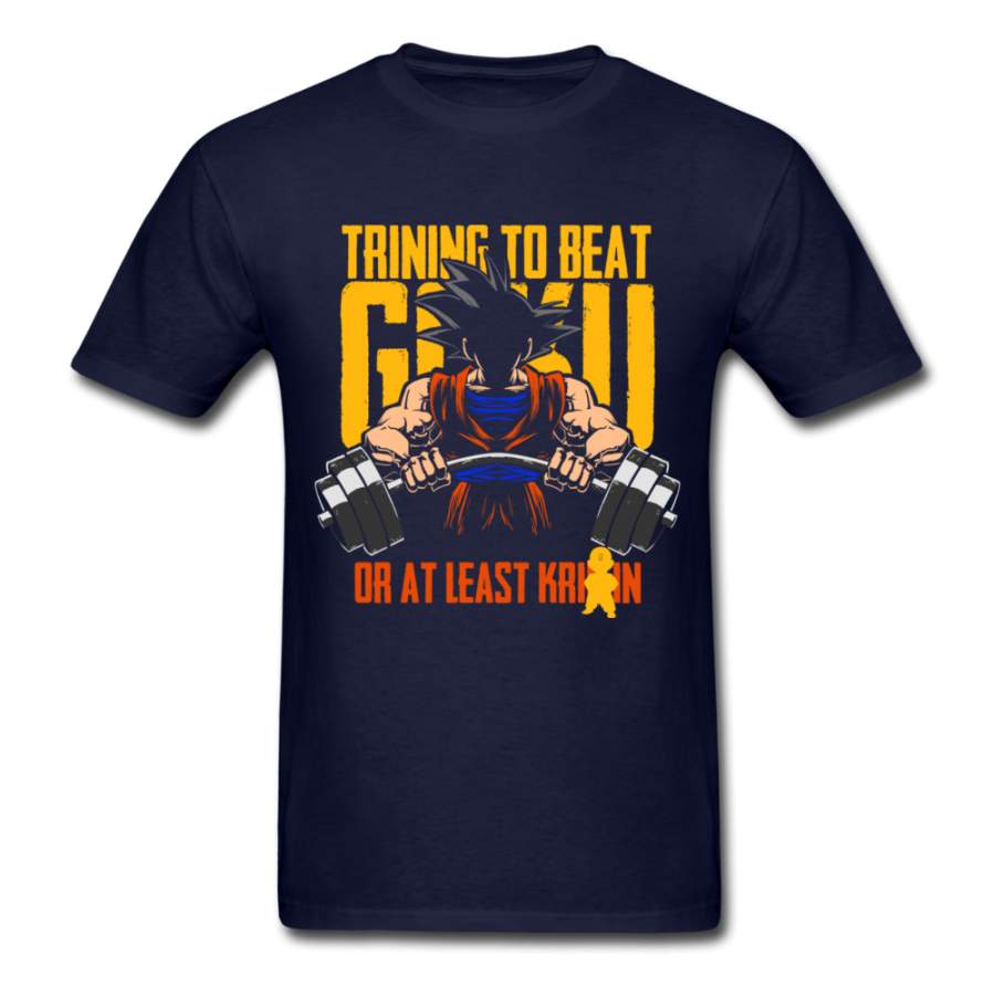 Training Saiyan Warrior Anime Gym Workout Men’S T-Shirt