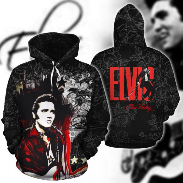 Elvis Presley 3D Unisex Hoodie S-5Xl Gift