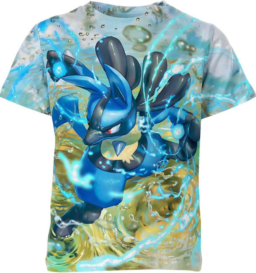 Lucario From Pokemon Shirt – Liimon Store