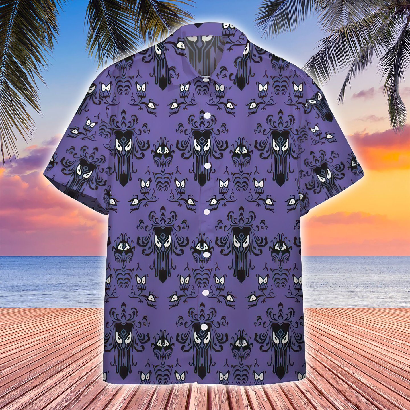 Haunted Mansion Halloween Hawaii Shirt For Men Women Adult Ha68263