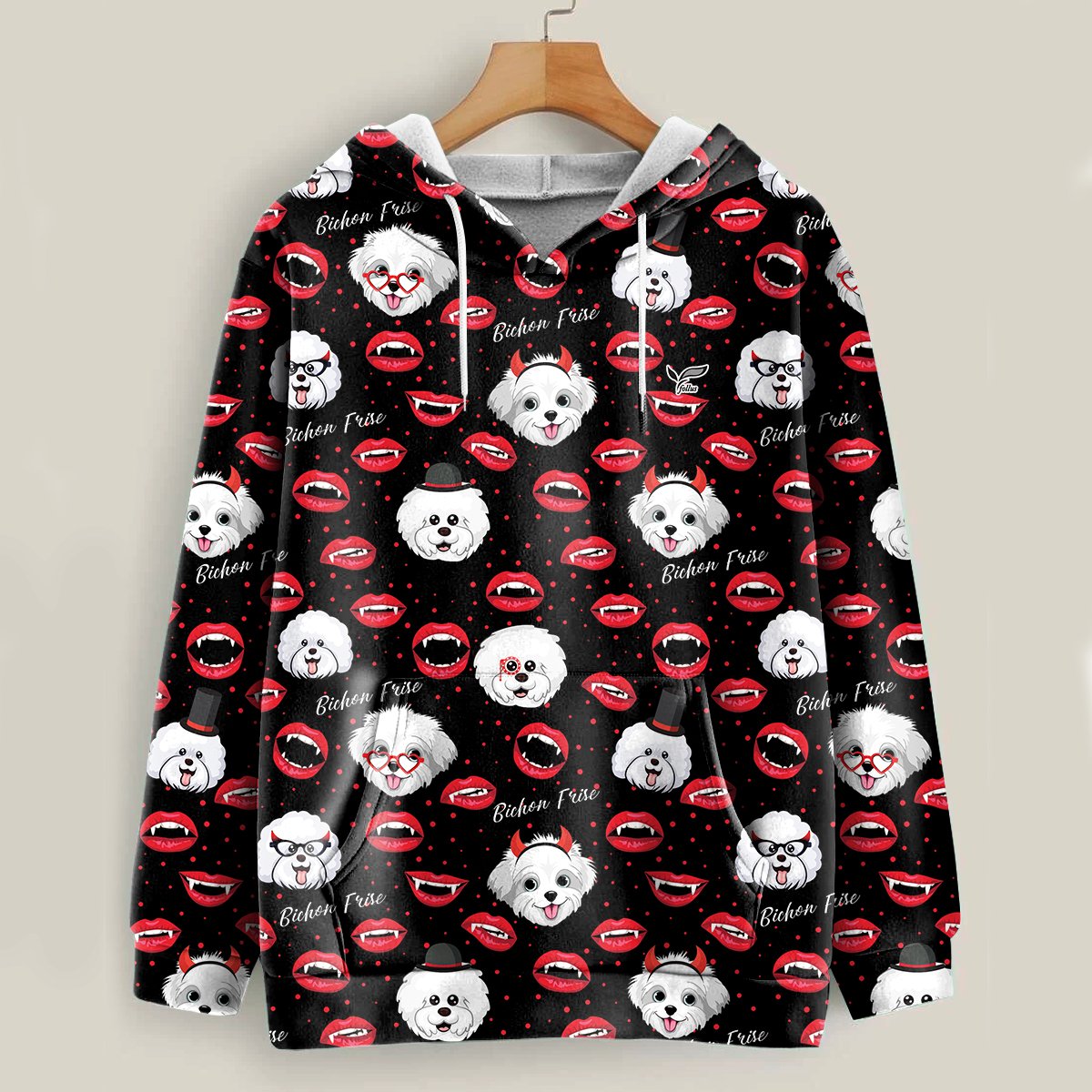 Baby Come Here – Bichon Frise Halloween Hoodie