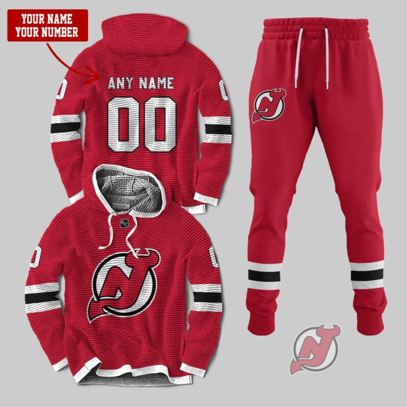 New Jersey Devils Set Limited Edition 3D Full Printing