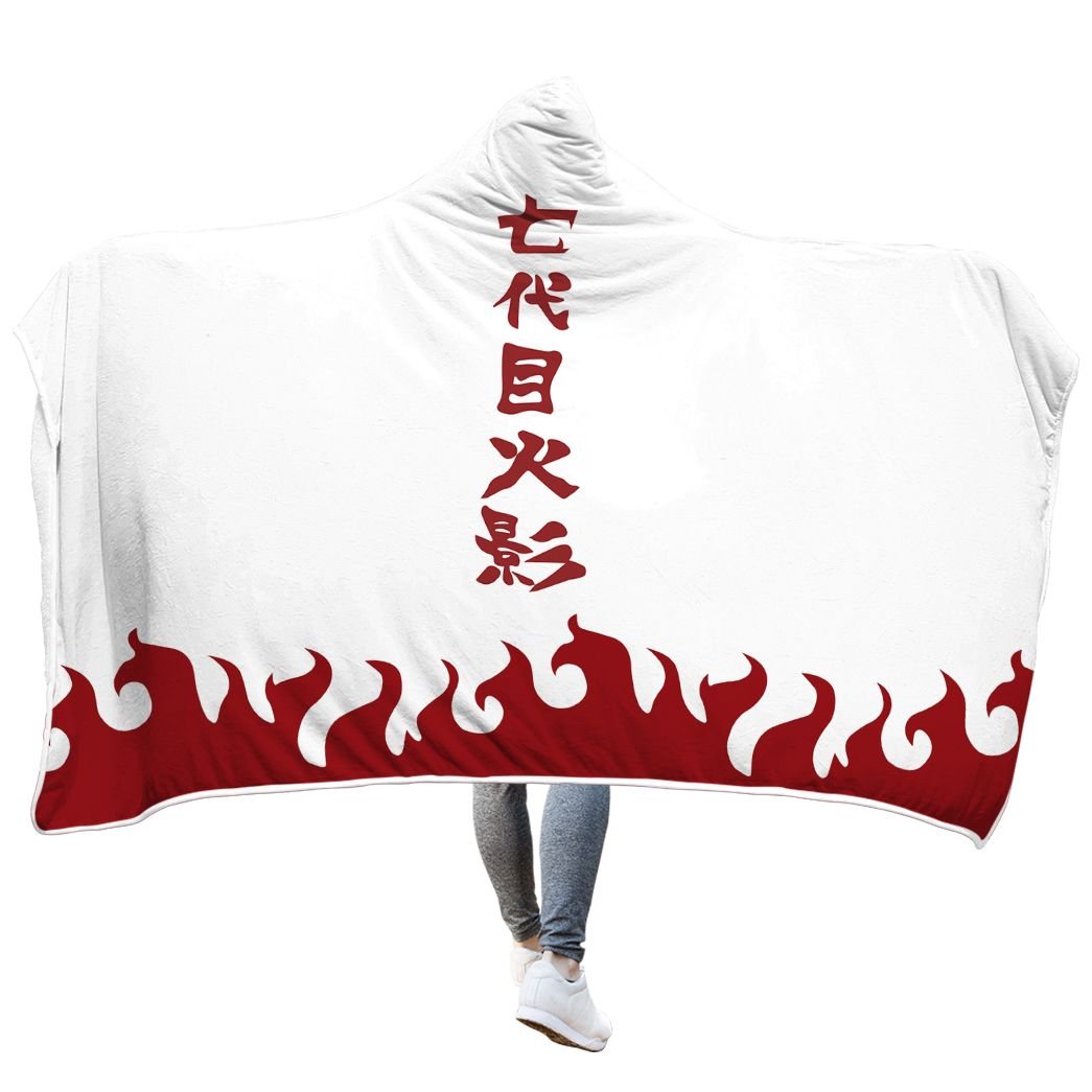 Casespring 3D Naruto Seventh Hokage Cloak Custom Hooded Blanket