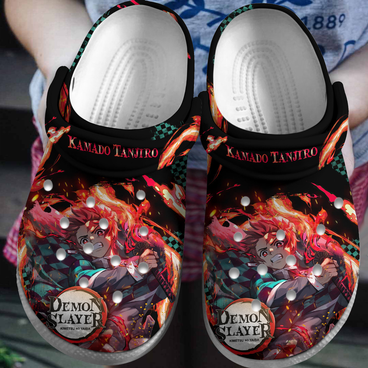 Demon Slayer Crocss Clogs For Men Women And Kid Grxaig4U