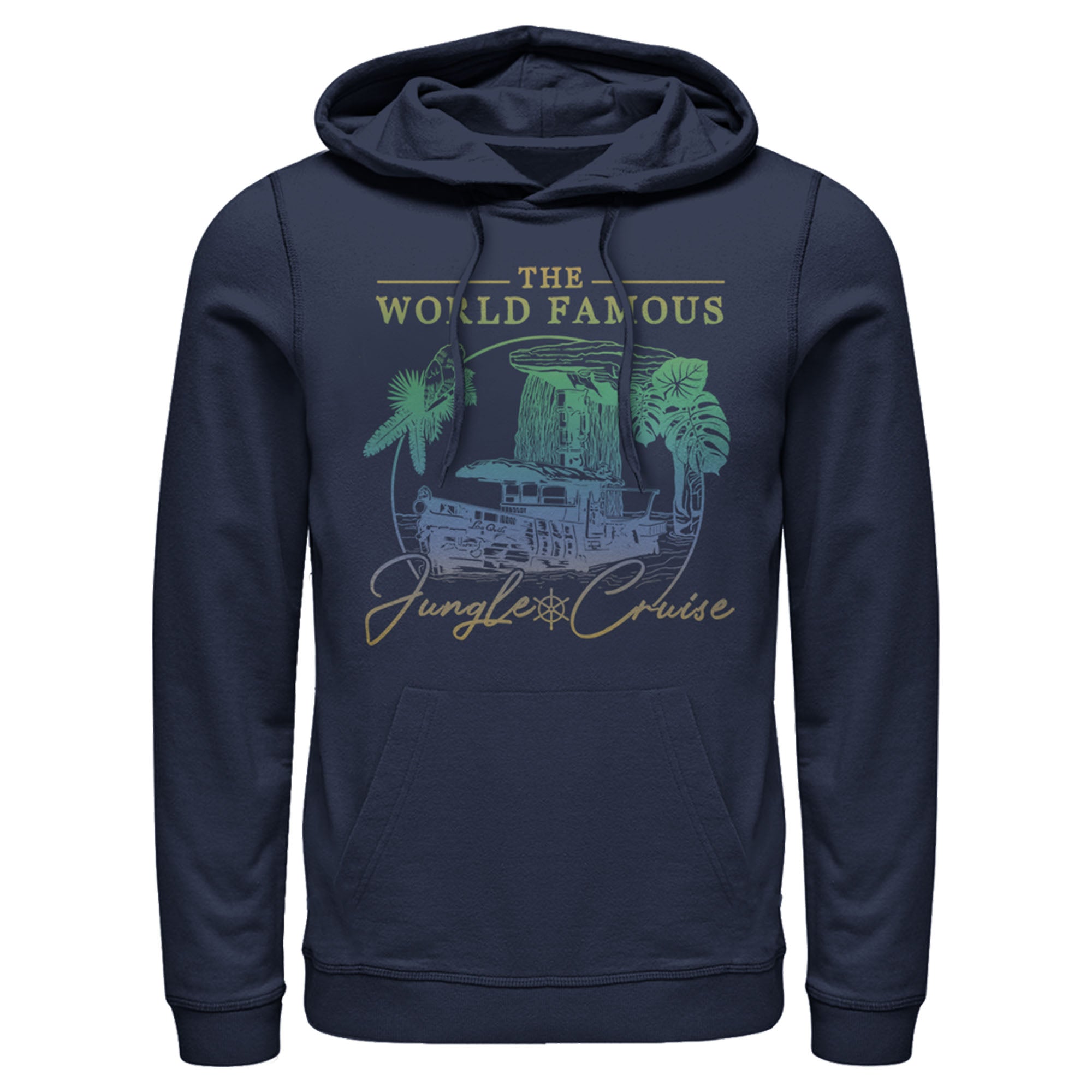 Jungle Cruise Men’S The World Famous La Quila Ombre  Pull Over Hoodie