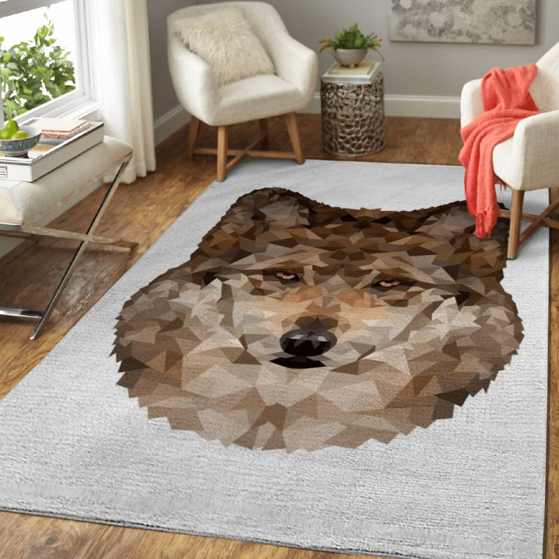 Wolf – Animals Differently Area Rug Carpet