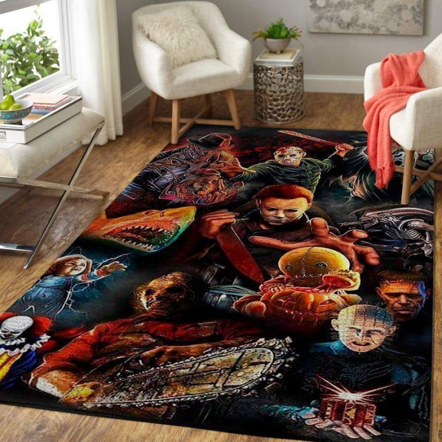 Halloween Murderverse HM290830 Area Area Rug Special Floor Decor Homefield Area Rug