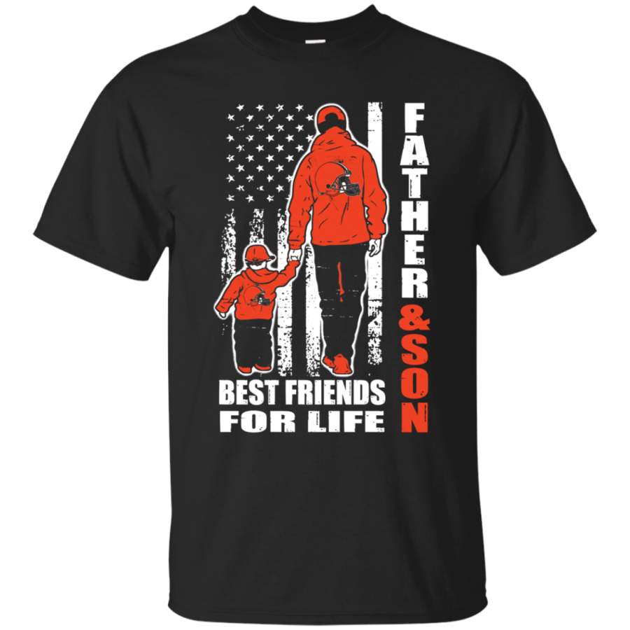 AGR Father And Son Best Friends For Life Cleveland Browns T shirt