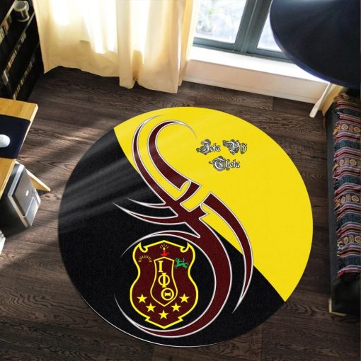 Iota Phi Theta Round Rug – Fraternity In Me Round Rug