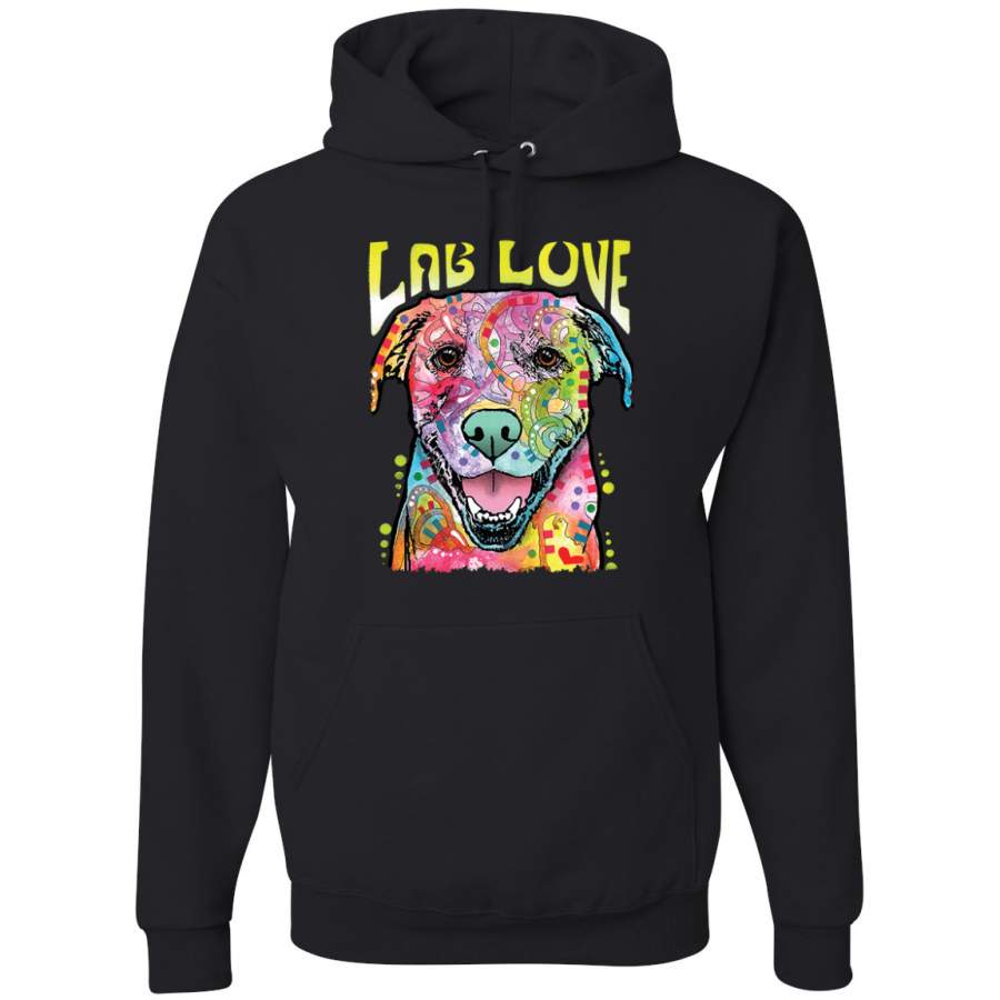 Dean Russo Labrador Love Animal Lover Graphic Hoodie Sweatshirt