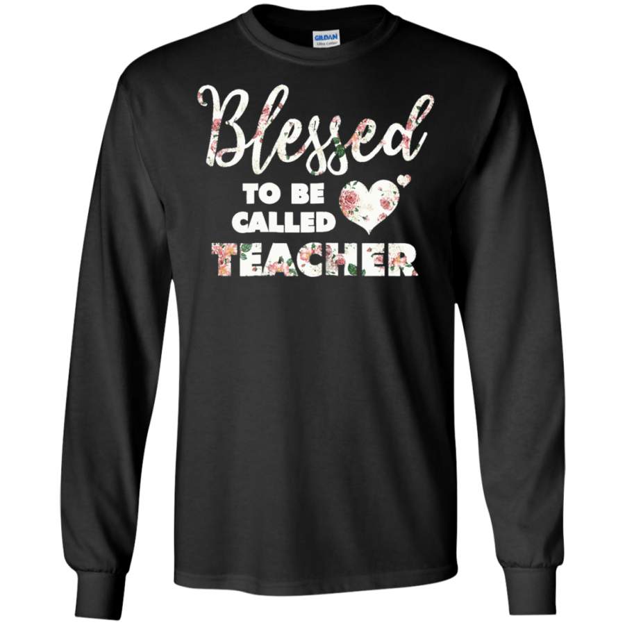 AGR Blessed To Be Called Teacher Long T-shirt