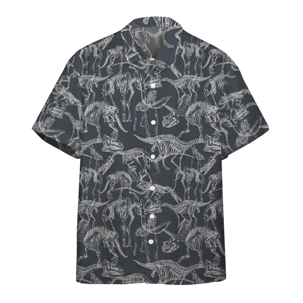 Alohazing 3D Prehistoric Animals Hawaii Shirt