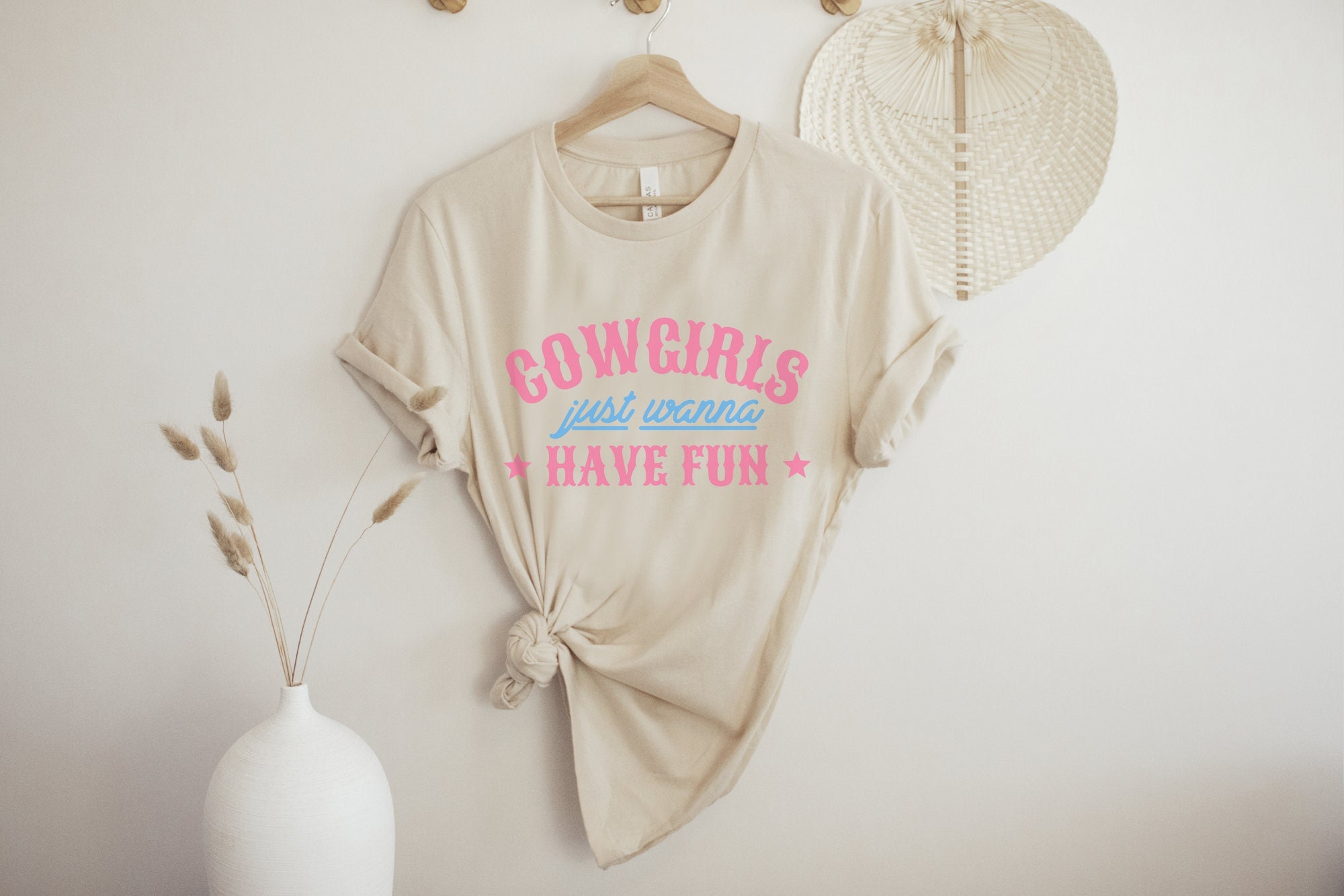 Cowgirls Just Wanna Have Fun Graphic Tee