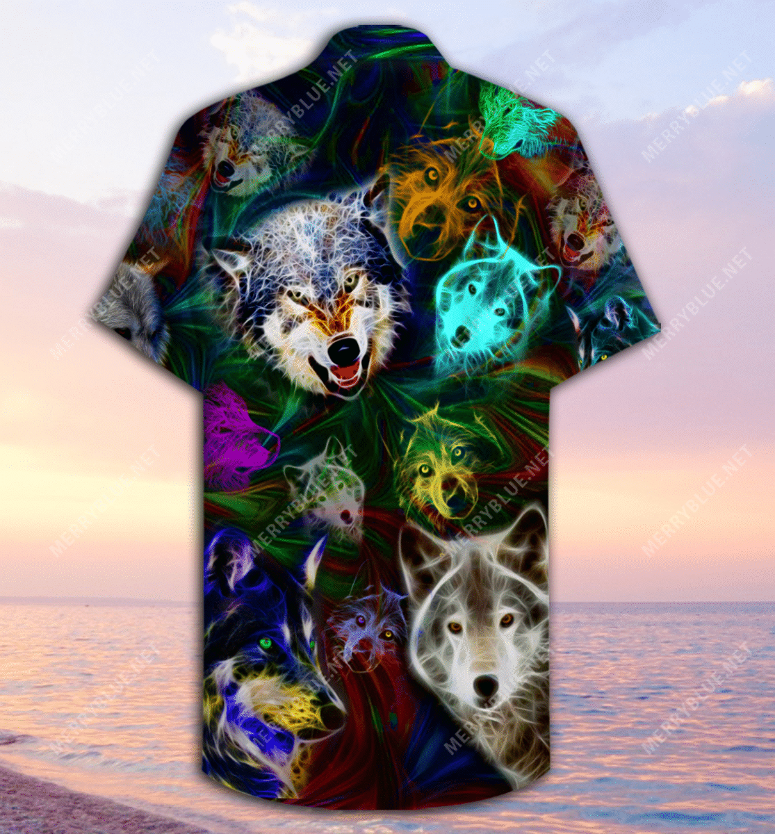 High Quality Brave Wolves Unisex Hawaii Shirt Ha1395