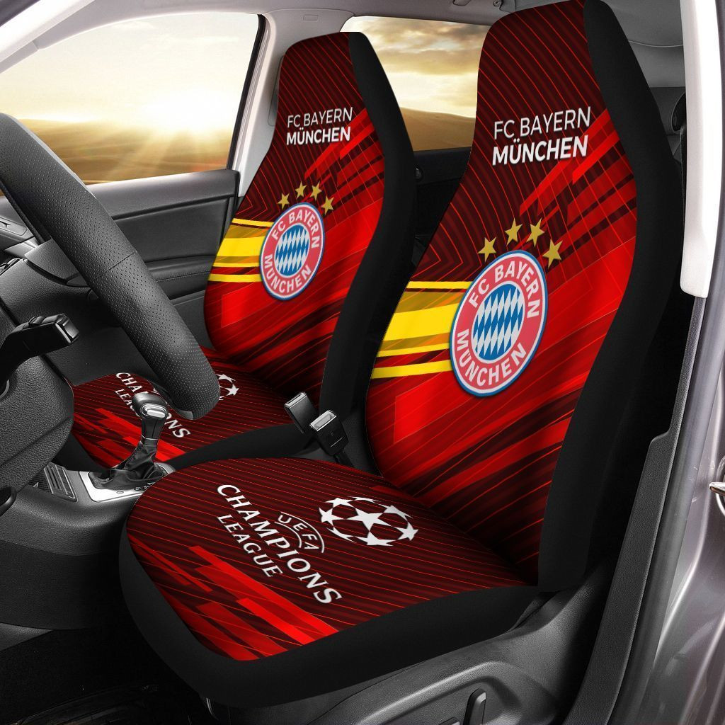 Bayern Muchen Car Seat Cover Ver 14 (Set Of 2)