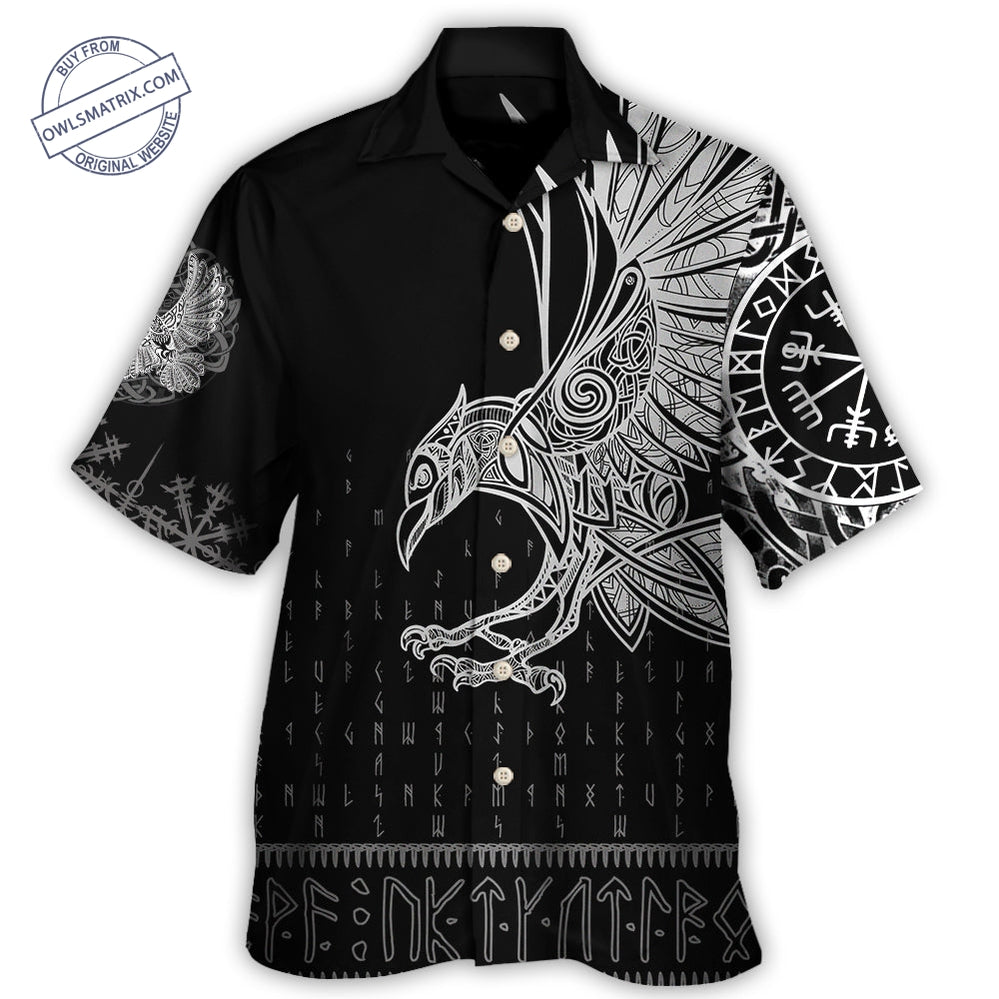 Viking Raven Odin Victory Hawaii Shirt Ha5458