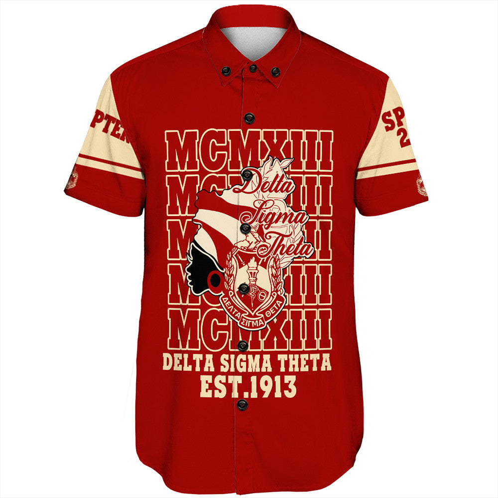 Wonder Print Shop Shirt – Personalized Delta Sigma Theta Mcm Style Short Sleeve Shirt