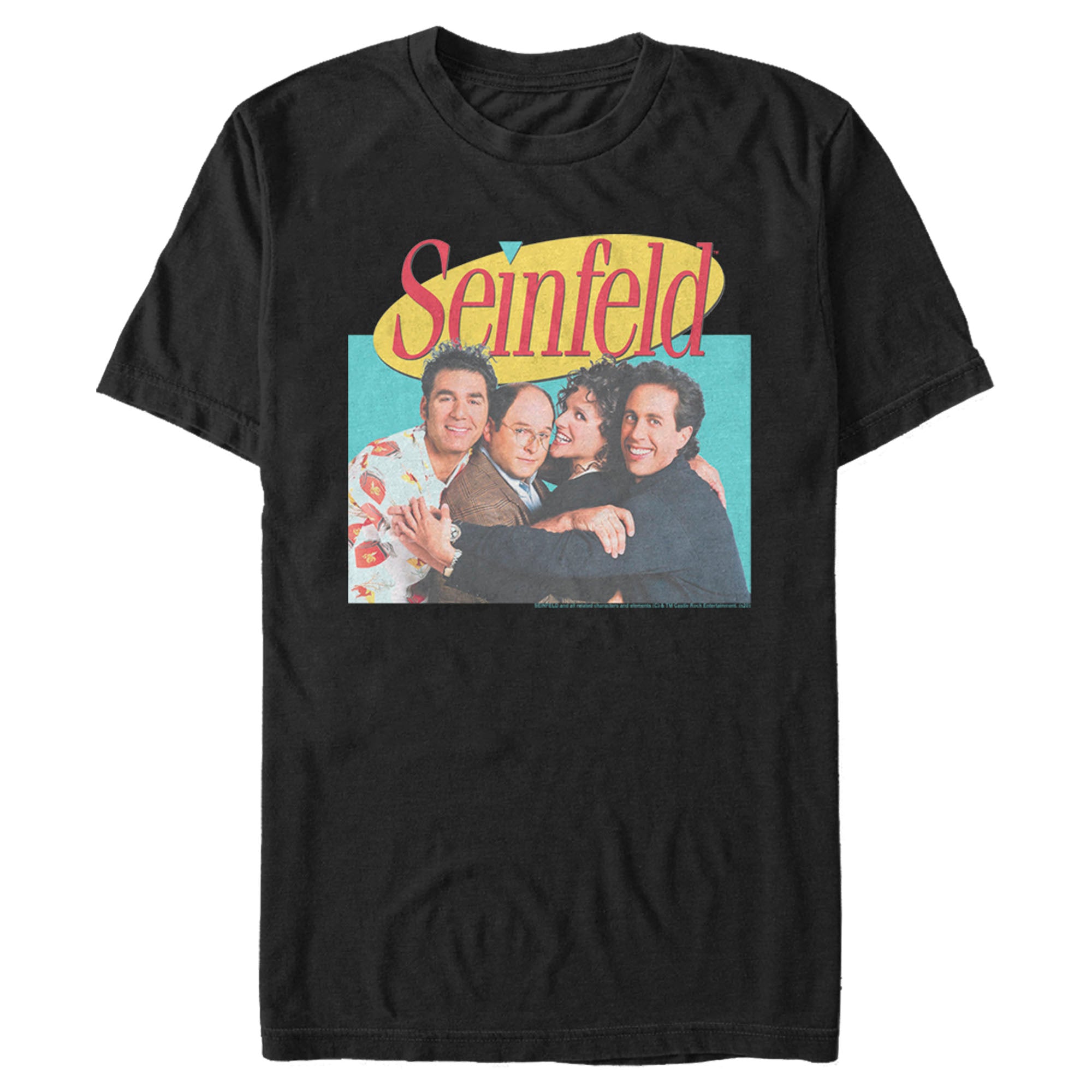 Seinfeld Men’S Group Logo  T-Shirt