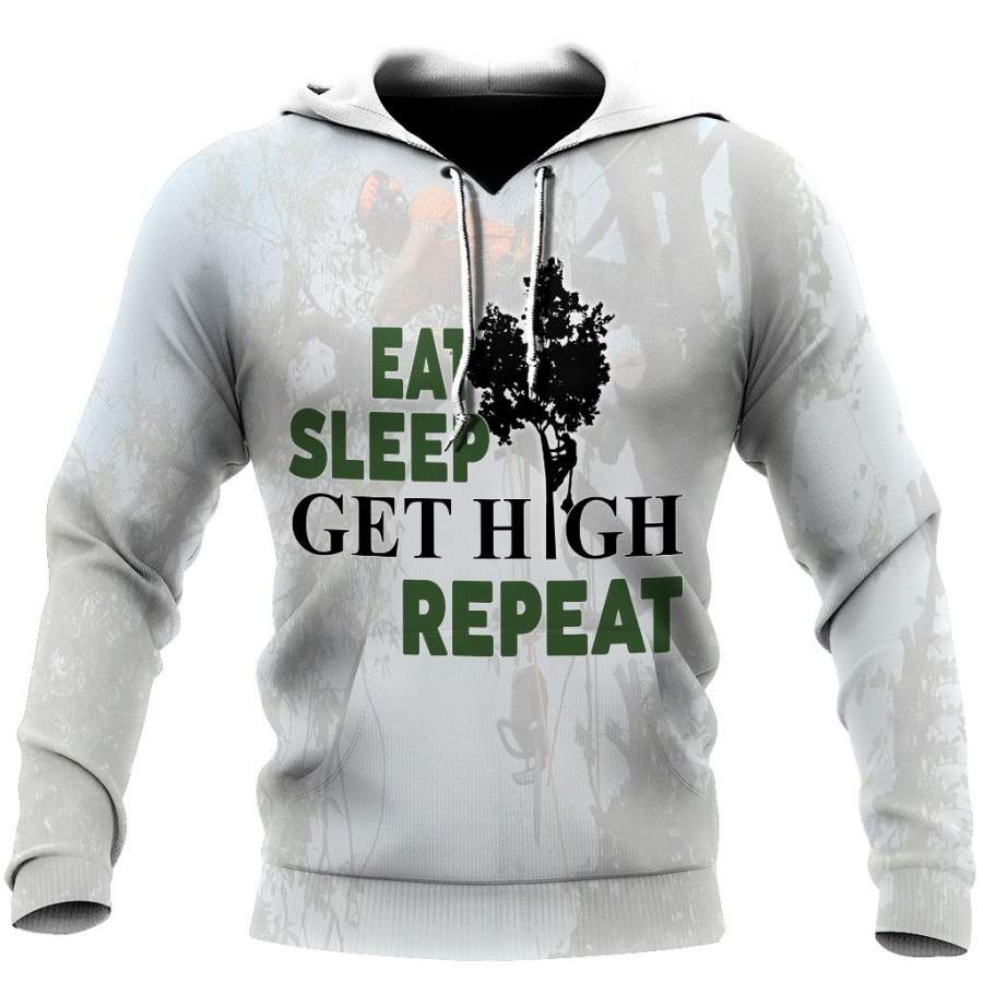 All Over Printed Arborist Hoodie HHT09102004-MEI