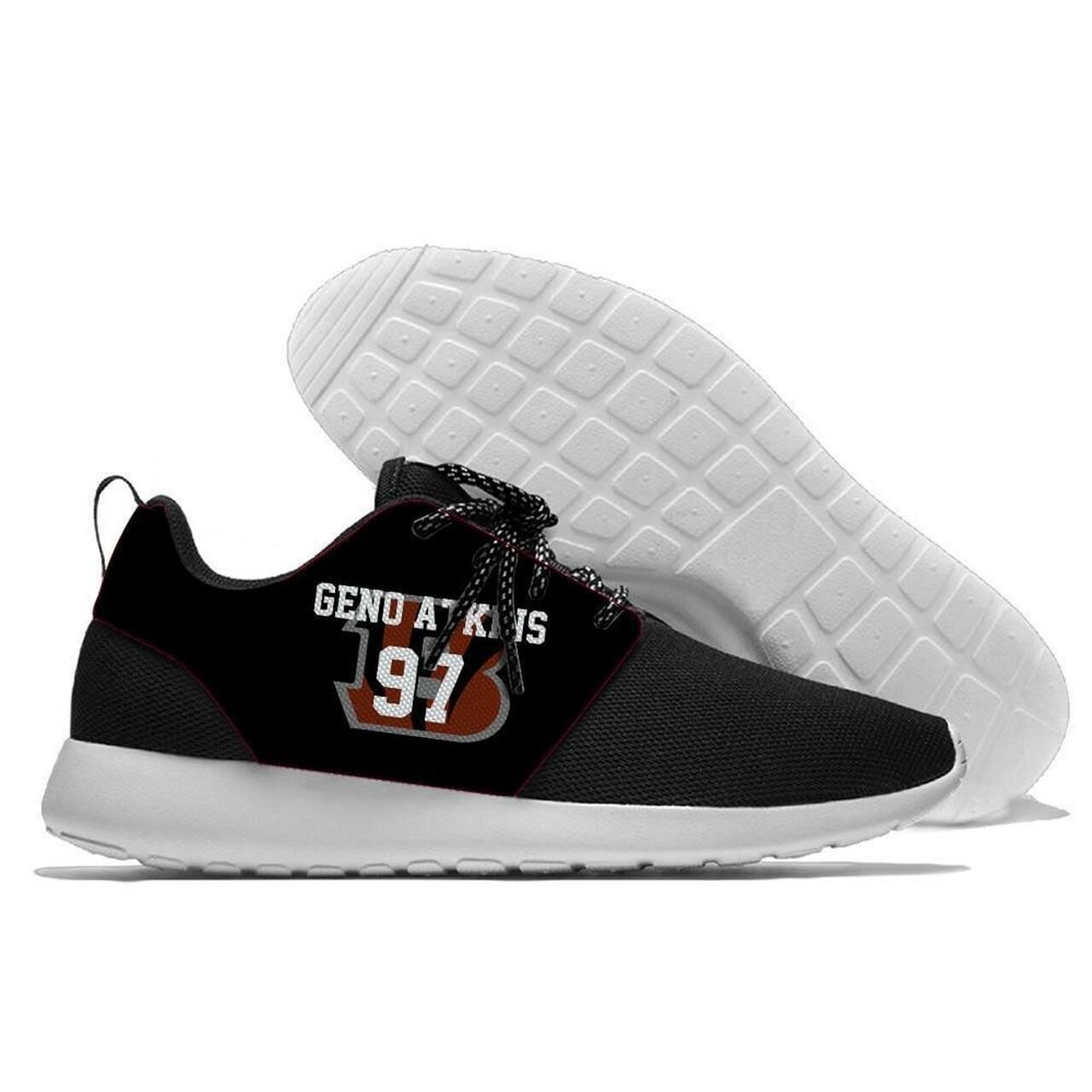 Mens And Womens Cincinnati Bengals Lightweight Sneakers, Bengals Running Shoes Shoes16732