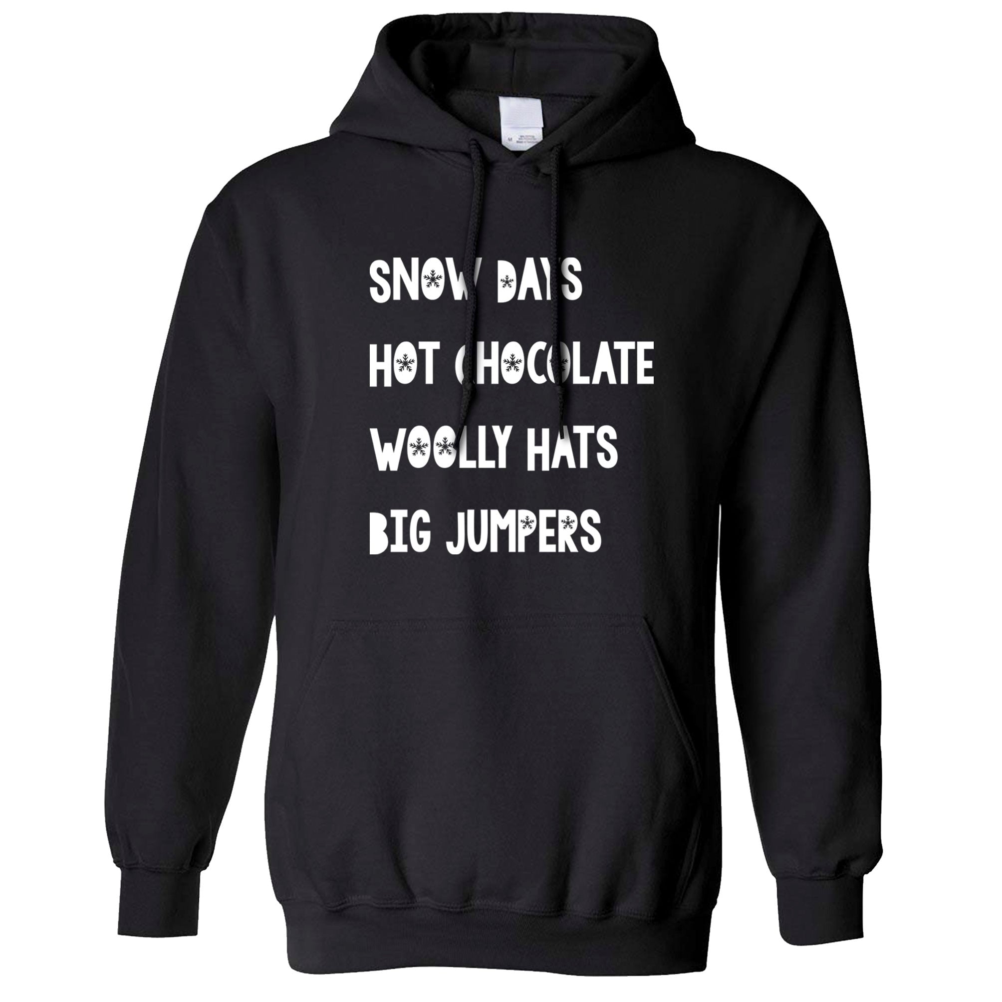 Christmas Hoodie Snow Days & Hot Chocolate Xmas Perks