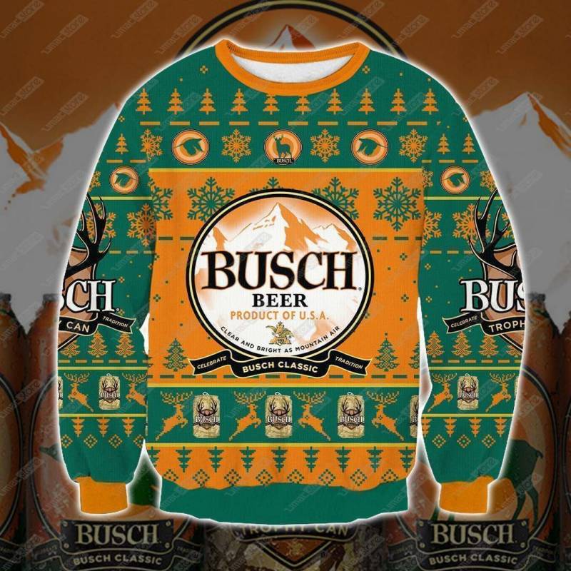 Busch Buck Hunter V2 1410 3D Print Ugly Christmas Sweatshirt