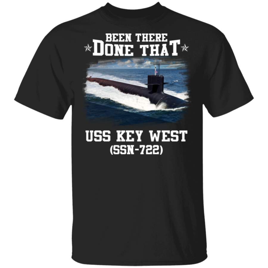 USS Key West SSN-722  Veterans Day Christmas Gift T-Shirt