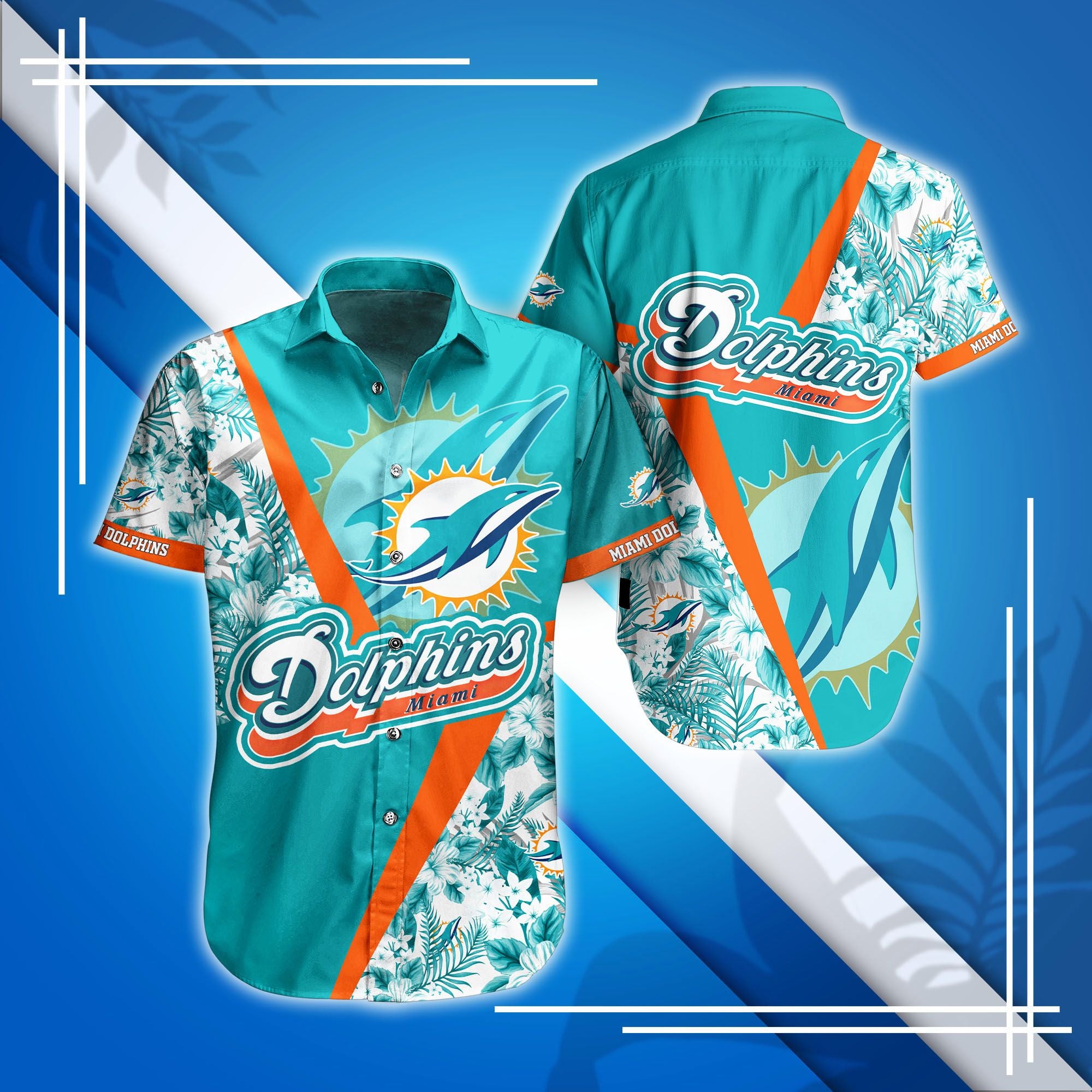 Miami Dolphins Hawaiian Shirt Style Summer Trending