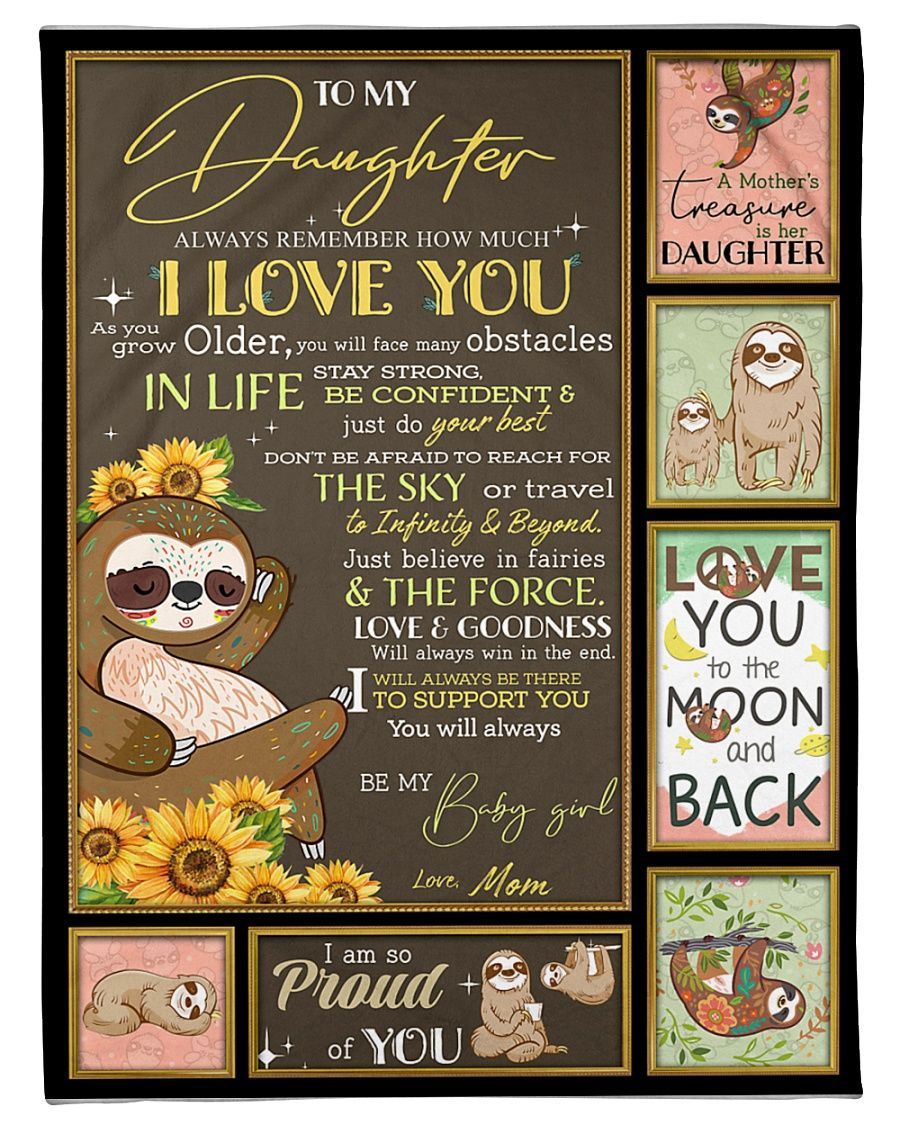 To My Daughter Always Remember How Much I Love You Fleece Blanket Gift For Daughter Birthday Gift Home Decor Bedding Couch Sofa Soft And Comfy Cozy