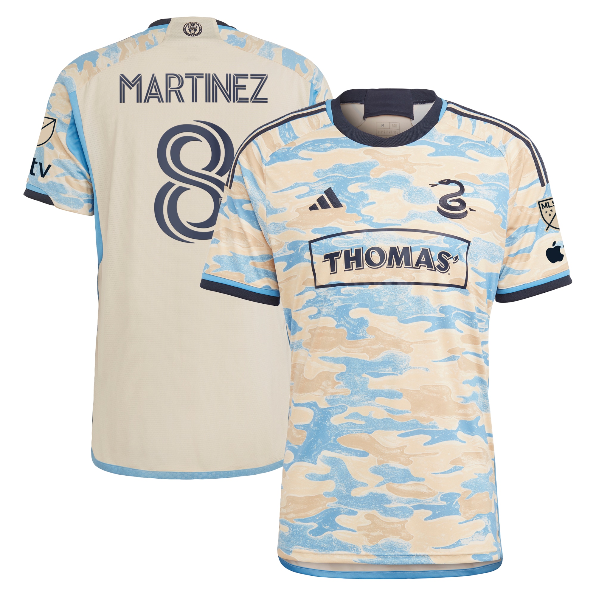 Jose Martinez Philadelphia Union 2023 For Philly Authentic Jersey – Tan