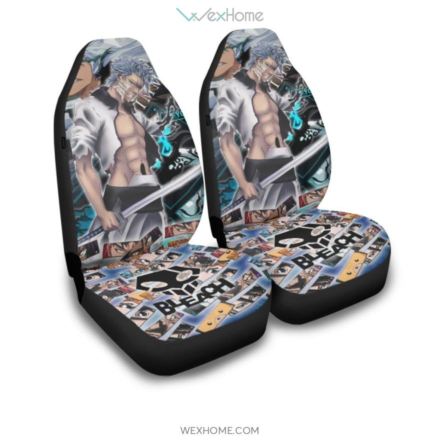 Grimmjow Bleach Anime Custom Car Seat Covers Oralie Shop