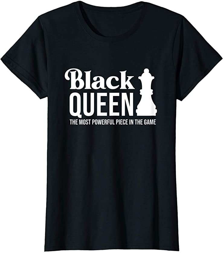 Womens Black History Month Black Queen Black Heritage Black Pride T-Shirt