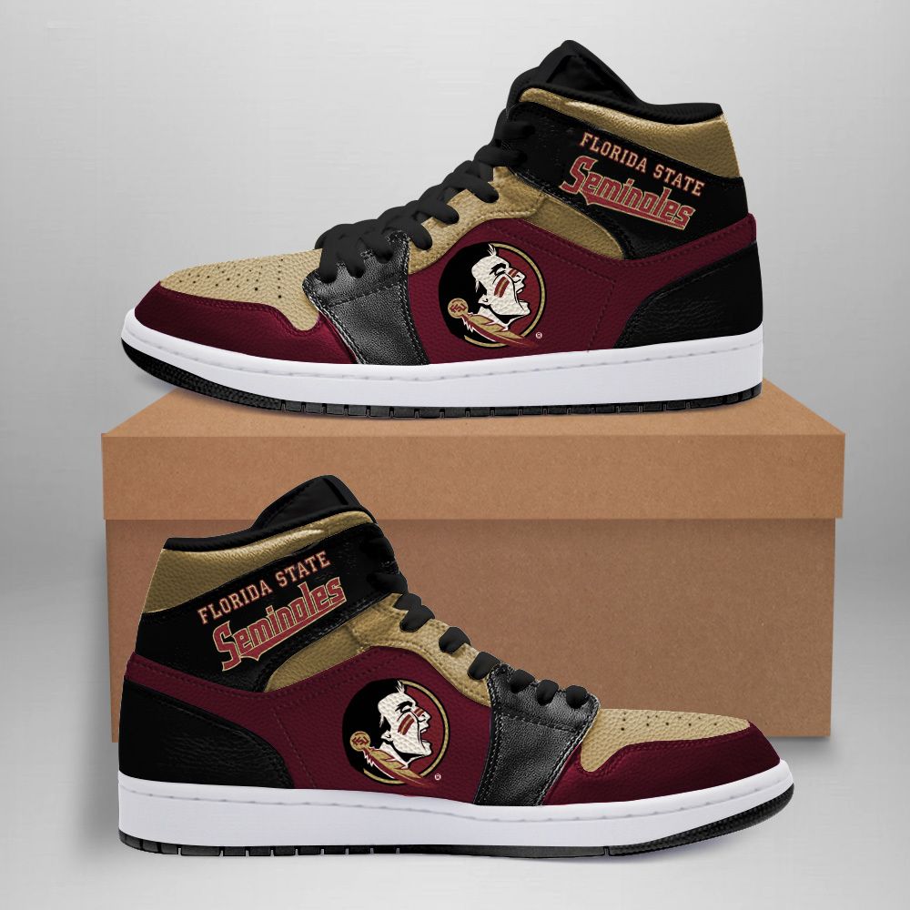 Florida State Seminoles Black Air Jordan Sneakers Shoes