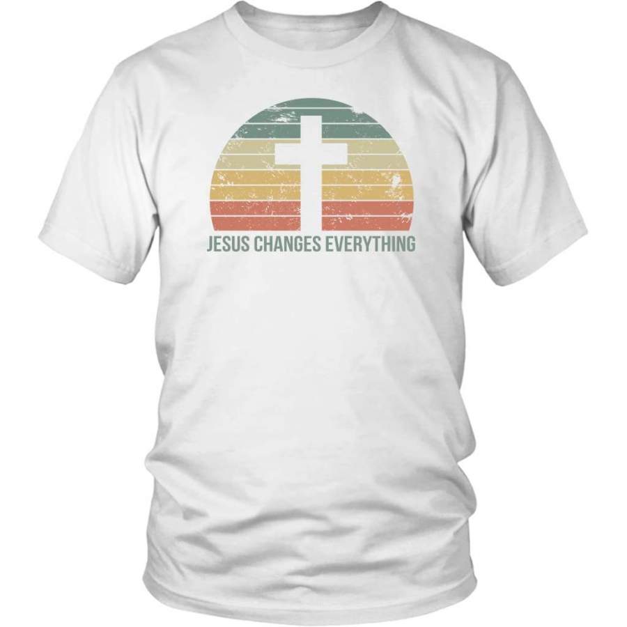 Jesus Changes Everything Vintage t-shirt