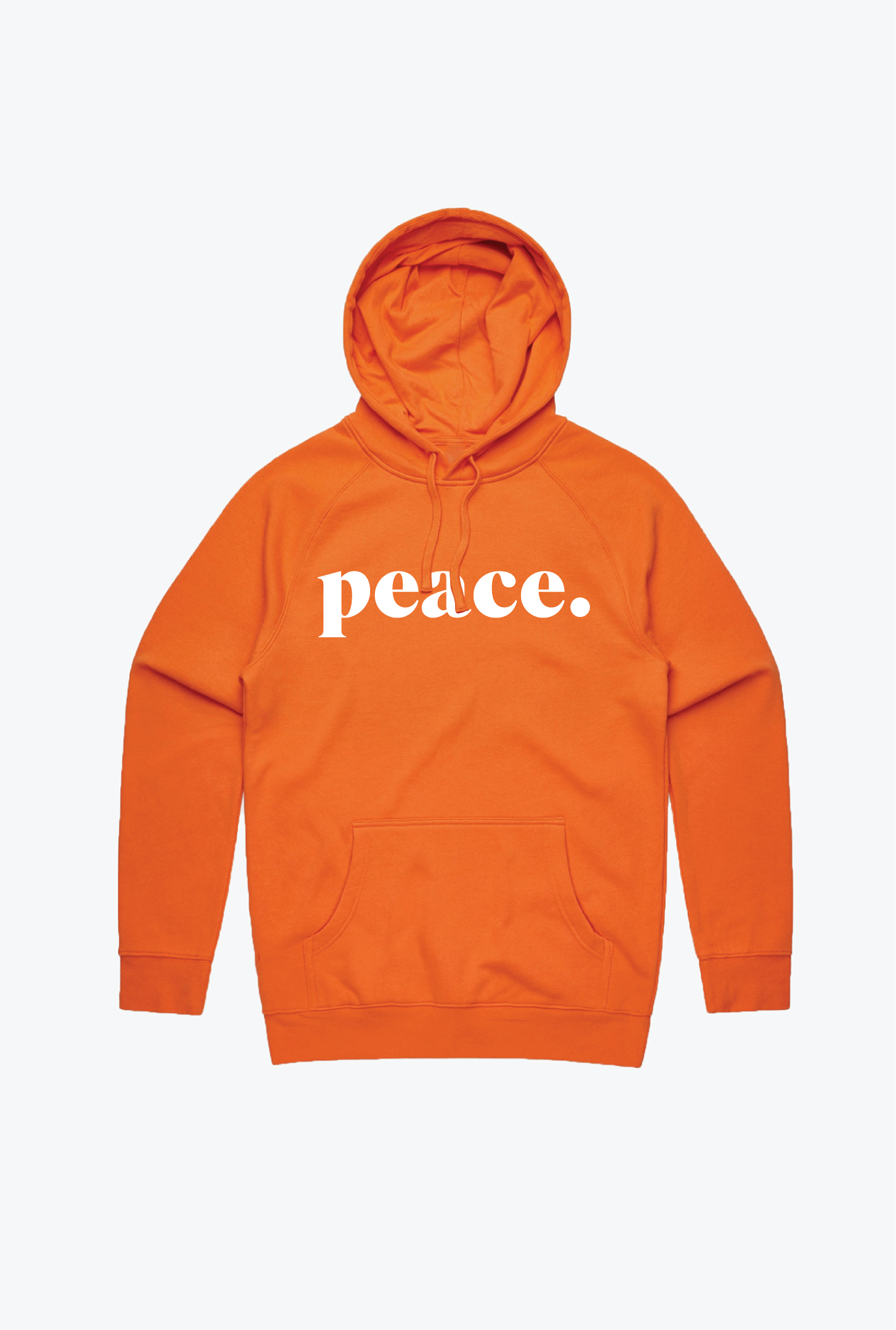 Peace Hoodie – Orange