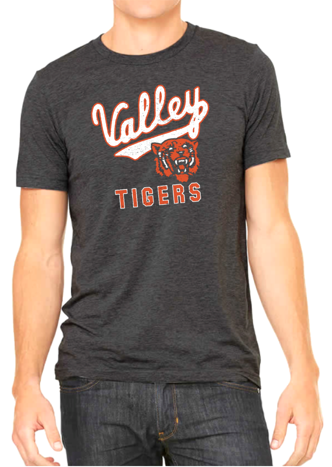 Valley Tigers Script Tee