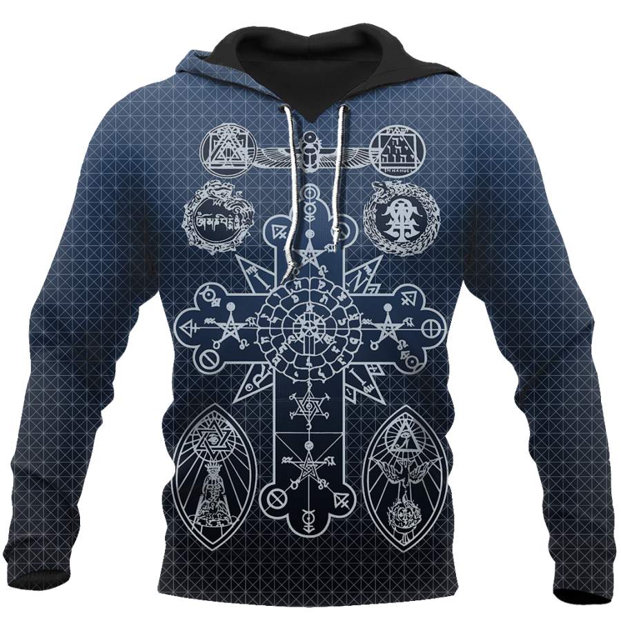 Alchemy 3D All Over Printed Shirts Hoodie JJ140105